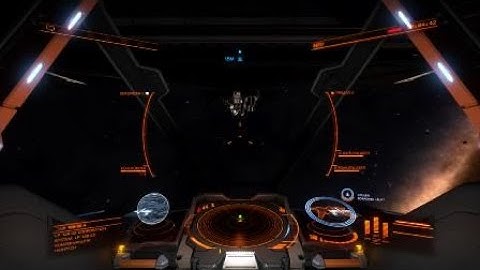 Elite Dangerous - Anaconda Fighter Hangar Start & Boarding