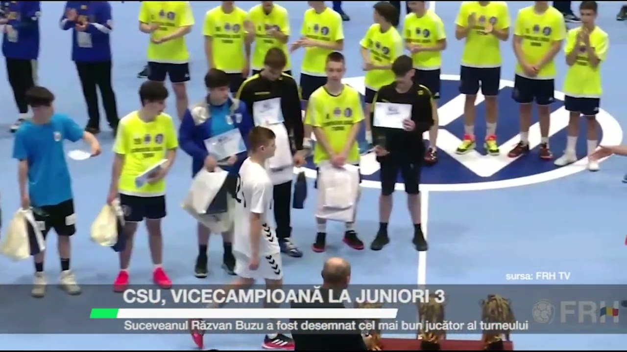 CSU, vicecampioană la juniori 3