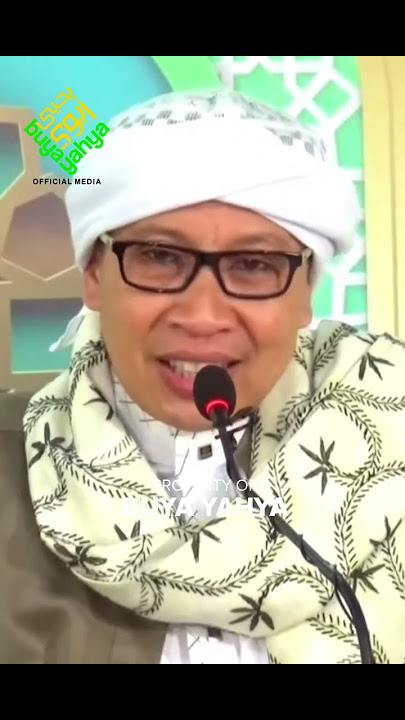 Cara Menahan Emosi dan Marah - Buya Yahya