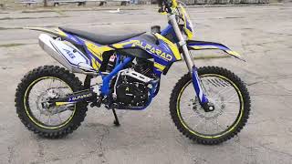 Promo Video Moto Cross BEMI 300cc V4T Dirtbike Alfarad 21/18" A8