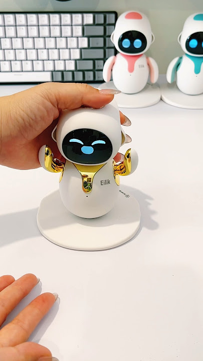 Unboxing golden eilik robot so adorable 🌼 @energizelab #eilik #shorts #robot #robotics