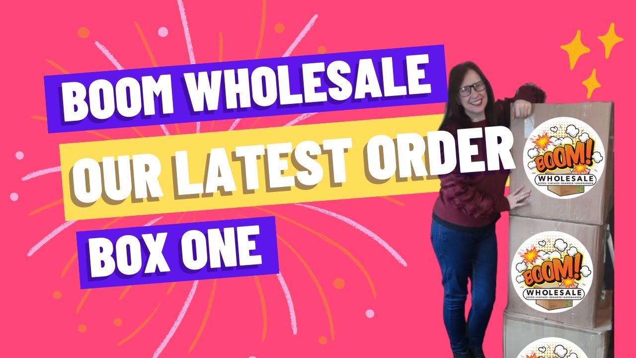Boom Wholesale Discount Code and unboxing branded knitwear YouTube