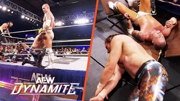 Kenny Omega wordt door een tafel gegooid in een WILD einde van Dynamite! | AEW Dynamite, 9/3/25