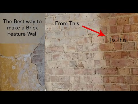 What To Do With An Old Freestanding Exterior Brick Wall?