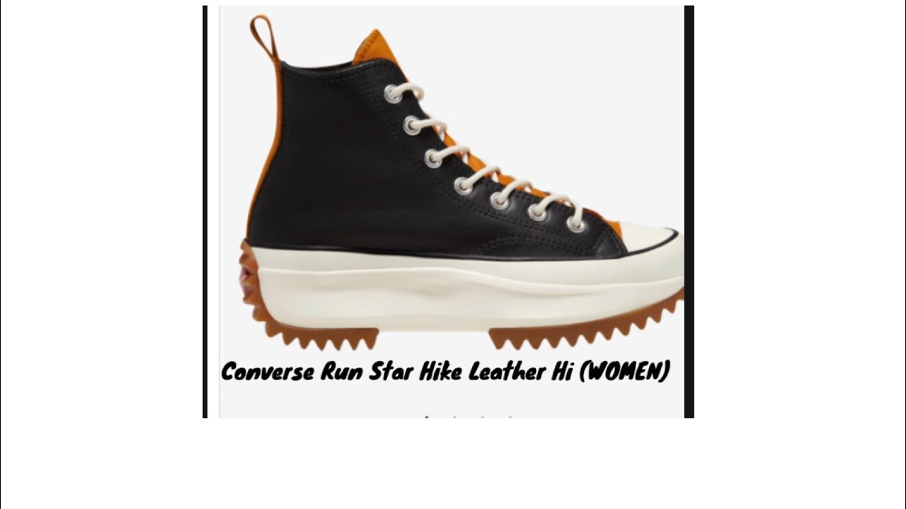 run star hike leather