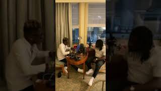 Shatta Wale & jupitar working together in Miami