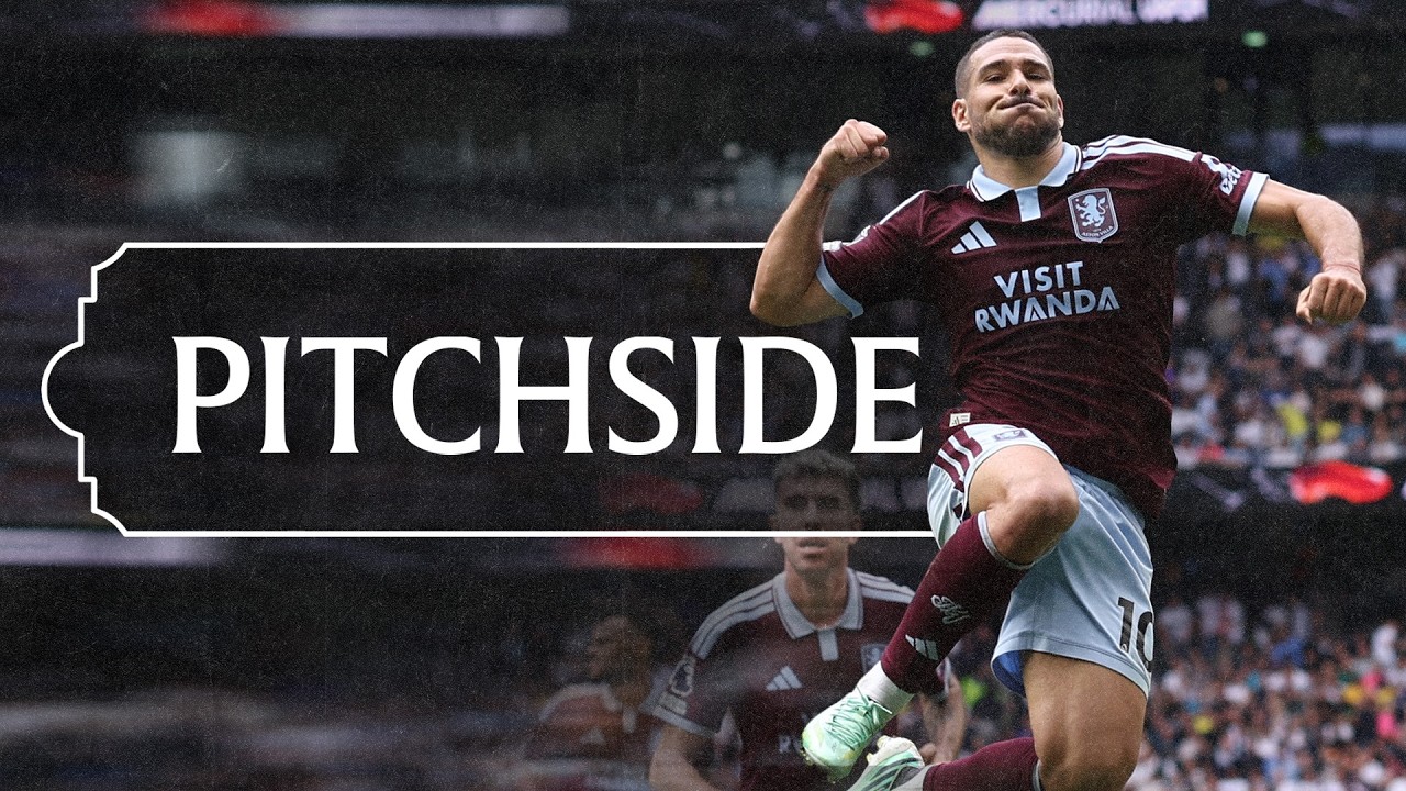 Buendía scores at Spurs AGAIN 🤩 | Spurs v Villa | PITCHSIDE