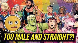 Marvel and DC Comics are TOO MALE and TOO STRAIGHT Says CBR.