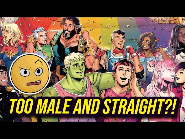 Marvel and DC Comics are TOO MALE and TOO STRAIGHT Says CBR. class=