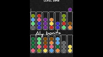 ball sort puzzle level 3849