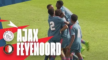 Mini-Klassieker winst voor #FeyenoordO15 💪 | Highlights Ajax O15 - Feyenoord O15 | 2022-2023
