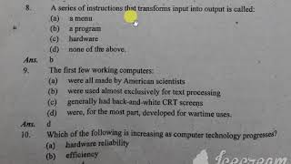 Computer Science Preparation | Human Labor Dept. BPS 16 SSE IT | PPSC |  FPSC |  NTS | PTS | OTS