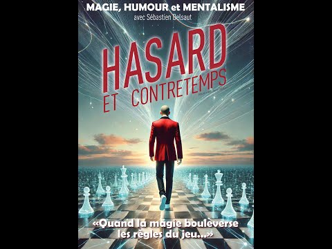 Teaser spectacle Hasard et contretemps de et avec Sébastien Delsaut