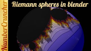 Riemann spheres in blender