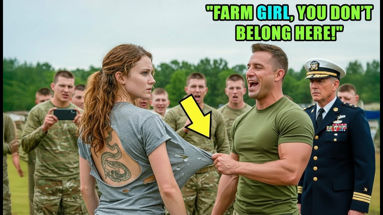 They Mocked Her at Training Camp — Then the Colonel Asked, “Who Are You?” After Seeing Her Tattoo
