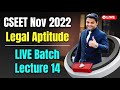 FREE CSEET Nov 2022 LIVE Batch | CSEET Legal Aptitude Online Classes for Nov 2022 | Lecture 14