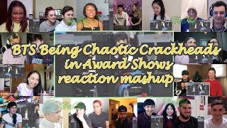 [BTS] BTS Being Chaotic Crackheads in Award Shows｜reaction mashup