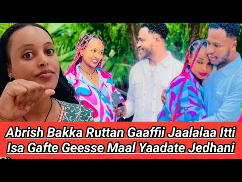 Abrish Rutta Yaadee Dhaqee Yaadaanoo Jaalala Yaadachise 