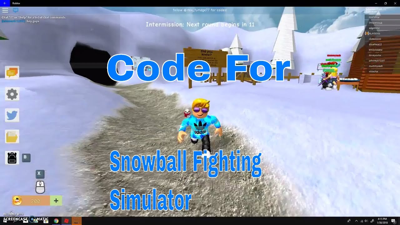 Roblox Snow Shoveling Simulator Codes Roblox Snow Shoveling Simulator Codes 2018 Shoveling Codes By Roblox Code Central - roblox code in snowball fighting simulator how to get free
