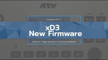 xD3 Firmware version 1.3