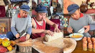 Watch Mr Biao cook and go to bed 🛏️😴