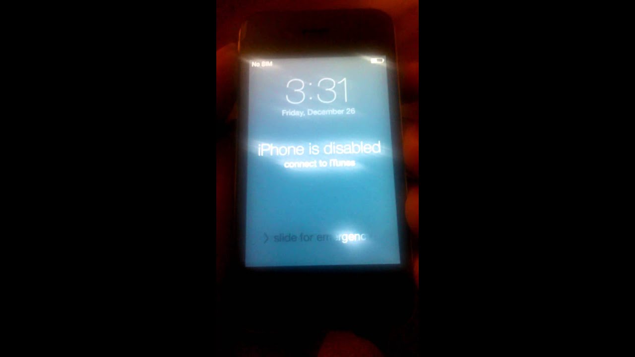 HELP!!!! I can't unlock my iPhone 4 YouTube