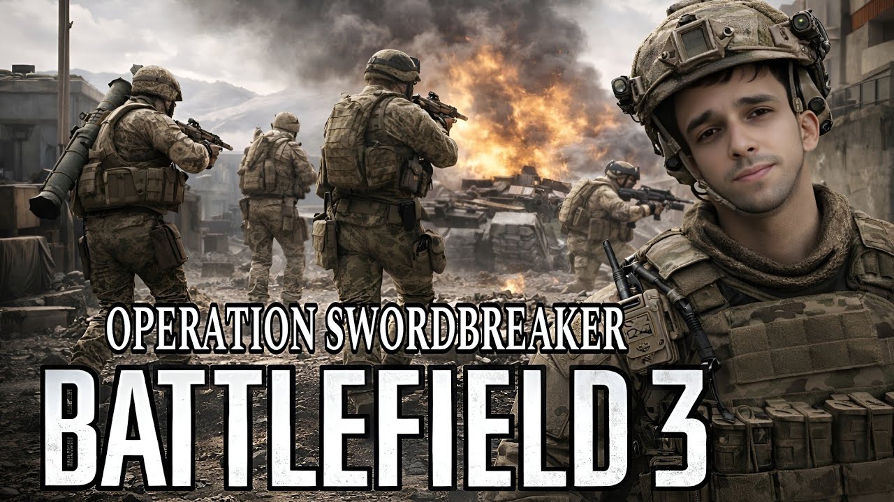 The war begins | 2nd Mission OPERATION SWORDBREAKER | BTTLEFIELD 3 | GAMEPLAY | ausaf is live