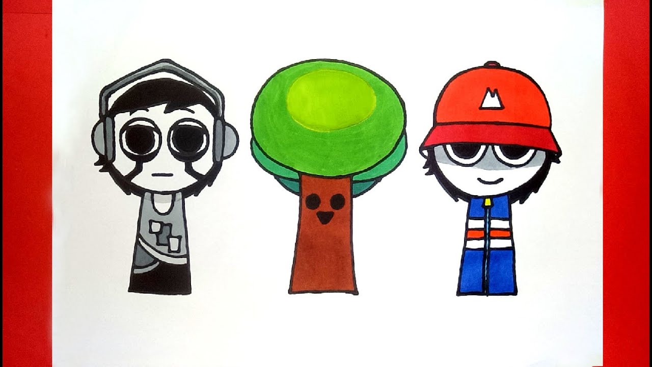 How to Draw Incredibox Sprunki Characters part 6 - YouTube