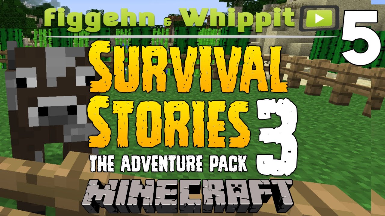 Minecraft modpack | Survival Stories 3 | #5 | VI LÅNAR NÅGRA KOR! - YouTube