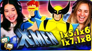 X-Men The Animated Series 1992 Season 1 Episodes 5-8 Reaction Marvel