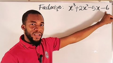 Factoring cubic expression using synthetic division