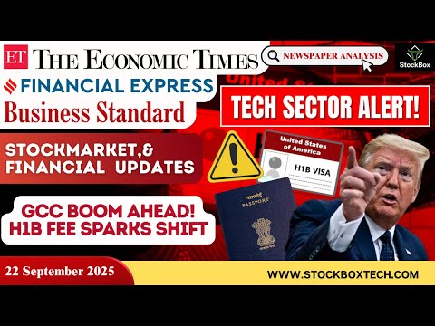 Boom for GCCs as Trump’s $100,000 H-1B Visa Fee Reshapes Indian IT Landscape | Stockbox - video from Stockbox
