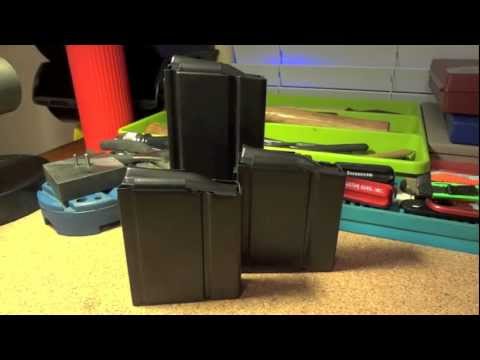 Springfield M14 Magazines with Graphite Black Cerakote.