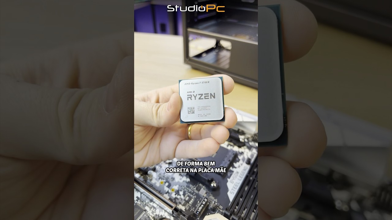 Como instalar um processador AMD RYZEN em 2023 🚀 #pc #gtarp #gaming #gamer #csgo #tbt #pcgamer #amd