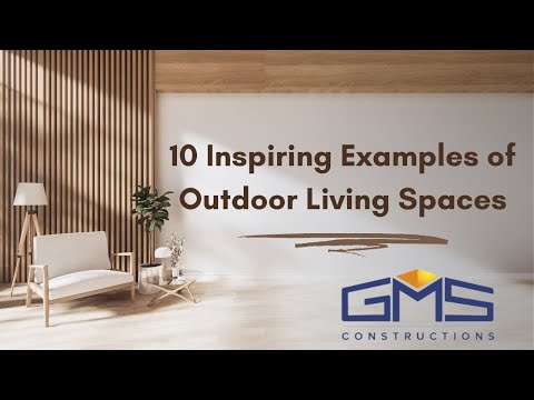 GMS CONSTRUCTION MADURAI | 10 Inspiring Examples of Outdoor Living Spaces | #1 construction