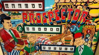 Prospector pinball repair part 1: intro