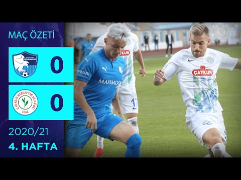 ÖZET: BB Erzurumspor 0-0 Ç. Rizespor | 4. Hafta - 2020/21