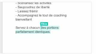 Ma recette de e-learning