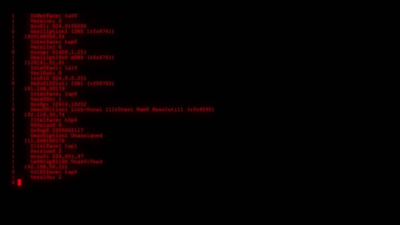 1H Long Relaxing Coding Screensaver Encrypted Programming Code Video VJ Loop no sound, no music