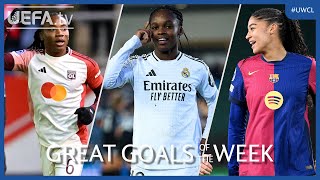 INCREDIBLE Women's Champions League Quarter-Finals' Goals!