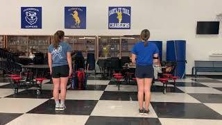 SFT HS Cheer Tryout 2019-2020 Dance  (3rd 8 count back view)