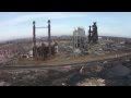 Aerial Views Bethlehem Steel Sparrows Point Baltimore Maryland