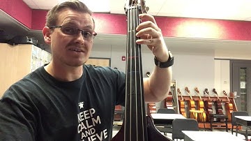 Bass - Bb major scale & arpeggio in 1 octave