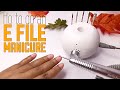 Easy Beginner friendly E-FILE Manicure | melodySusie Stacy e-file unboxing