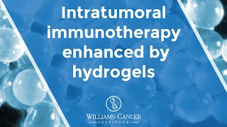 Intratumoral Immunotherapy enhanced by hydrogels