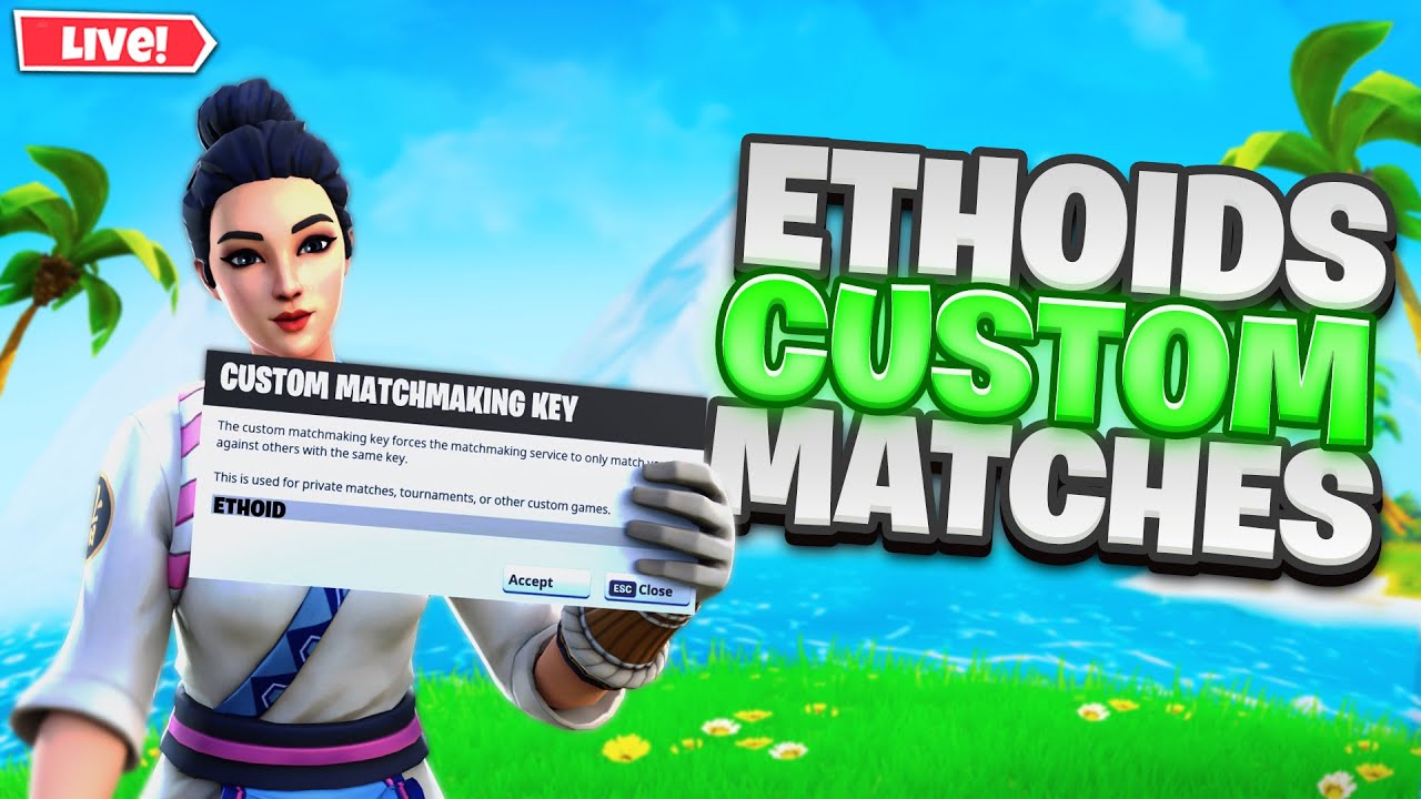 🔴 (EU) CUSTOM MATCHMAKING SOLO/DUO/TRIO/SQUAD SCRIMS FORTNITE LIVE ...