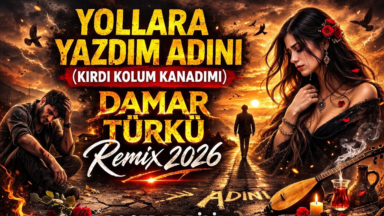 Yollara Yazdım Adını (Kırdı Kolum Kanadımı) - Damar Türkü Remix 2026 | DJ Sedat BİLİR