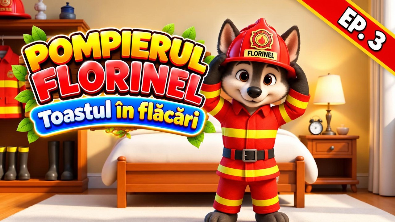 Mira Pompierul Florinel 🚒 - Nino Nino! Ep. 3: Toastul în Flăcări | Cântec Animat en YouTube Mira Pompierul Florinel 🚒 - Nino Nino! Ep. 3: Toastul în Flăcări | Cântec Animat en YouTube
