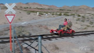 Pedaling Railbikes in Boulder City | Outdoor Nevada
