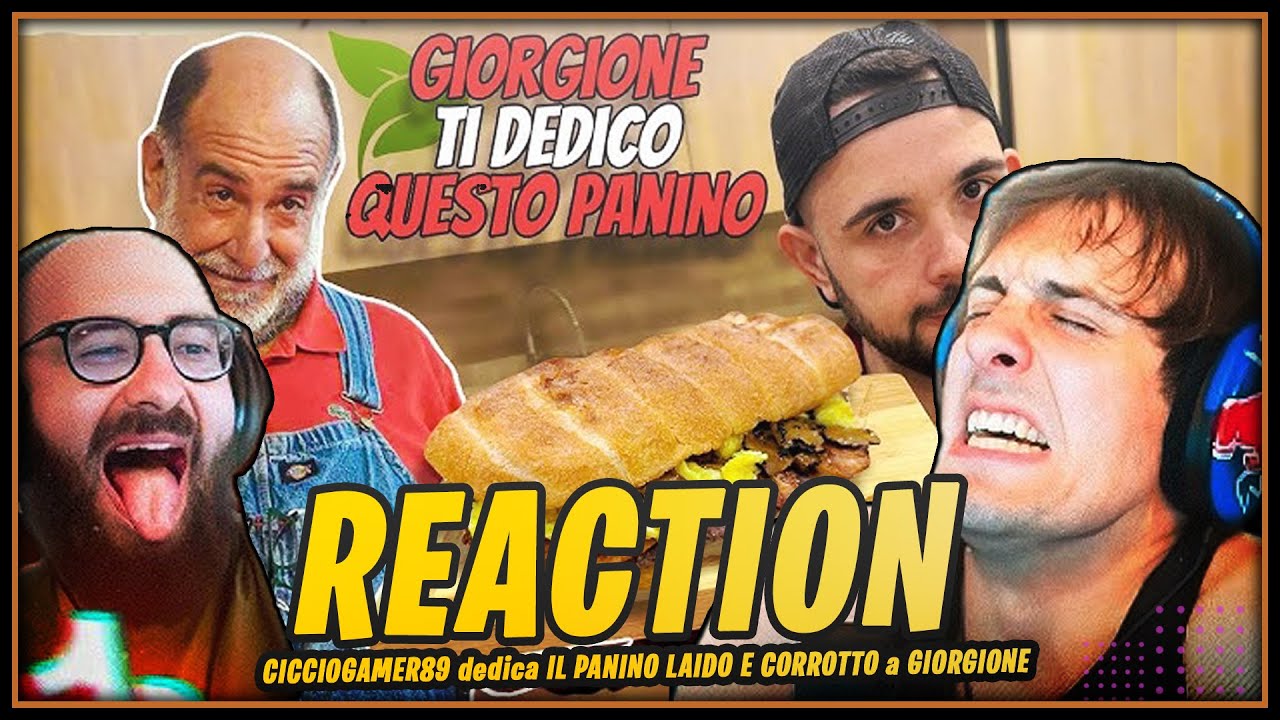 🍔BLUR E MARZA REAGISCONO A: GIORGIONE TI DEDICO QUESTO PANINO 